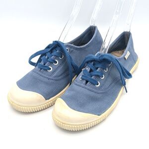 KEEN Vulcanized Shoes Lace Up Athletic Blue Fabric Sneaker Women's Size 8.5